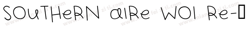 Southern Aire W01 Re字体转换